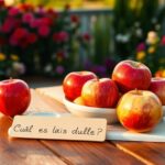 Qué manzana es la más dulce