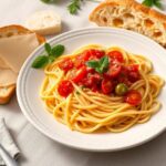 Calorías en un plato de pasta cocida