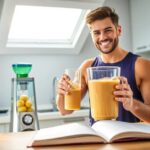 Cuando se toma el batido de proteínas