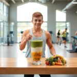 Batido de proteína antes o después de entrenar