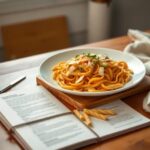 Cuántas calorías tiene una porción de pasta