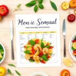 Menú semanal para bajar el colesterol pdf