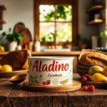 Crema de cacahuate Aladino información nutricional