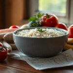 Cuántas calorías tiene el arroz integral cocido