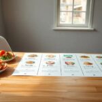 Menú semanal para bajar de peso de manera saludable